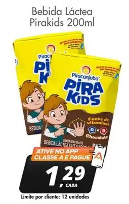 Delta Supermercados Bebida Láctea Pirakids oferta