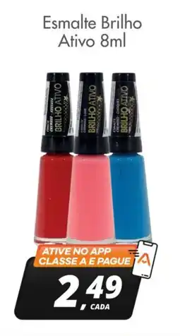 Delta Supermercados Esmalte Brilho Ativo oferta