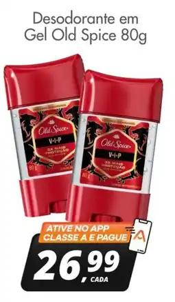 Delta Supermercados Desodorante em Gel Old Spice oferta