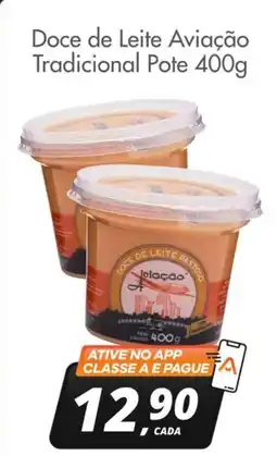 Delta Supermercados Doce de Leite Aviação Tradicional Pote oferta