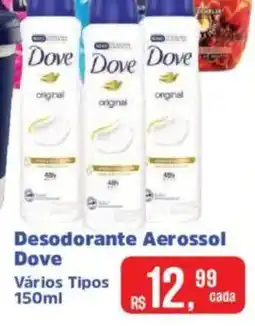 Supermercados Mateus Desodorante Aerossol Dove oferta