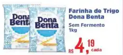 Supermercados Mateus Farinha de Trigo Dona Benta Sem Fermento oferta