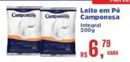 Supermercados Mateus Leite em Pó Camponesa Integral oferta