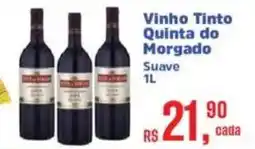 Supermercados Mateus Vinho Tinto Quinta do Morgado Suave oferta