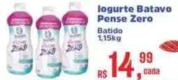 Supermercados Mateus logurte Batavo Pense Zero Batido oferta