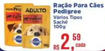 Supermercados Mateus Ração Para Cães Pedigree oferta