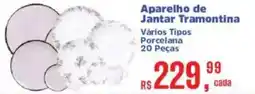Supermercados Mateus Aparelho de Jantar Tramontina oferta