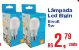 Supermercados Mateus Lâmpada Led Elgin Bivolt 9w oferta