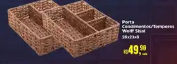 Supermercados Mateus Porta Condimentos/Temperos Wolff Sisal oferta