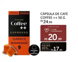 Super Nosso Cápsula de Café Coffee ++ oferta