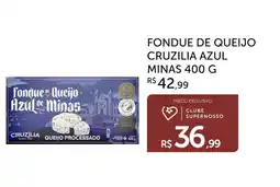 Super Nosso Fondue de queijo cruzilia azul minas oferta