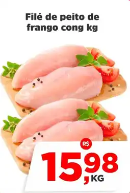 Sj Supermercados Filé de peito de frango cong oferta