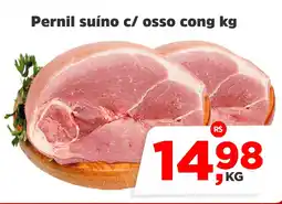 Sj Supermercados Pernil suíno c/ osso cong oferta