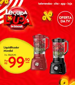 Le Biscuit Liquidificador Mondial oferta