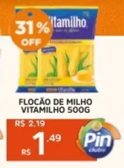 Pinheiro Supermercado Flocão de milho vitamilho oferta