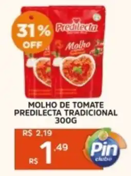 Pinheiro Supermercado Molho de tomate predilecta tradicional oferta