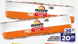 Preço & Cia Costelinha suina aurora congelado peça oferta