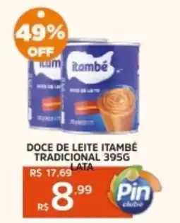 Pinheiro Supermercado Doce de leite itambé tradicional lata oferta