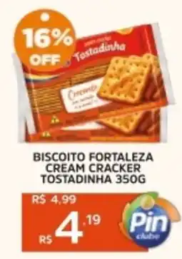 Pinheiro Supermercado Biscoito fortaleza cream cracker tostadinha oferta