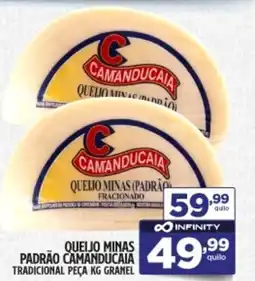 Preço & Cia Queijo minas padrão camanducaia tradicional peça granel oferta