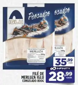 Preço & Cia Filé de merluza iglu congelado oferta