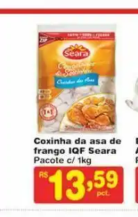Carrefour Coxinha da asa de frango seara oferta