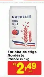 Carrefour Farinha de trigo nordeste oferta