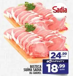 Preço & Cia Bisteca suina sadia granel oferta