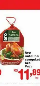 Carrefour Ave natalina congelado aro oferta