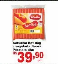 Carrefour Salsicha hot dog congelada seara oferta