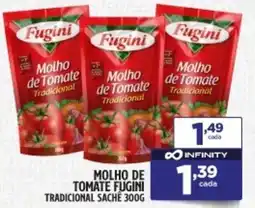 Preço & Cia Molho de tomate fugini tradicional sache oferta