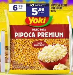 Preço & Cia Pipoca Yoki premium oferta