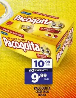 Preço & Cia Pacoquita caixa rolha oferta
