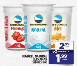 Preço & Cia Iogurte natural serramar sabores oferta