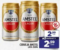 Preço & Cia Cerveja amstel lata oferta