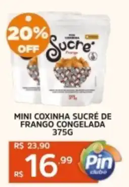 Pinheiro Supermercado Mini coxinha sucré de frango congelada oferta