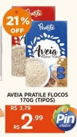 Pinheiro Supermercado Aveia pratile flocos (tipos) oferta