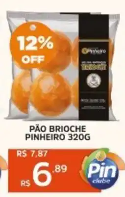 Pinheiro Supermercado Pão brioche pinheiro oferta