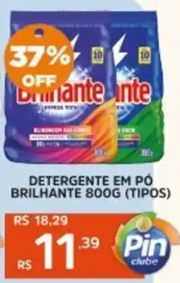 Pinheiro Supermercado Detergente em pó brilhante (tipos) oferta
