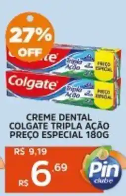 Pinheiro Supermercado Creme dental colgate tripla ação preço especial oferta