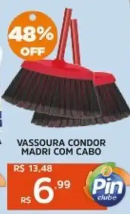 Pinheiro Supermercado Vassoura condor madri com cabo oferta
