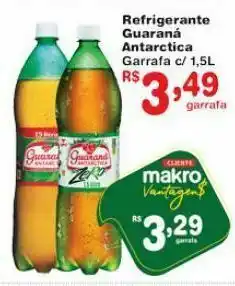 Refrigerante guaraná antarctica 1.5l