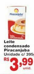Leite condensado piracanjuba 395g