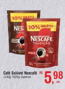 Fort Atacadista Café Solúvel Nescafé oferta