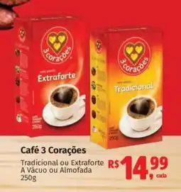 Supermercados Mateus Café 3 Corações oferta