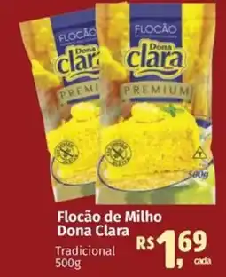 Supermercados Mateus Flocão de Milho Dona Clara Tradicional oferta