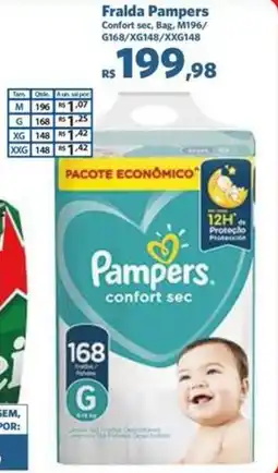 Sam's Club Fralda Pampers oferta