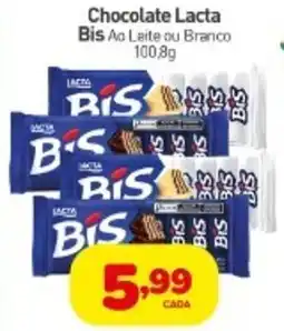 Rede Bom Lugar Chocolate Lacta Bis oferta