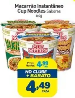 Rede Bom Lugar Macarrão Instantâneo Cup Noodles Sabores oferta