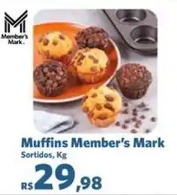 Sam's Club Muffins Member's Mark Sortidos, oferta